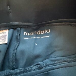 Mandala Women's Teal Scrub Pants